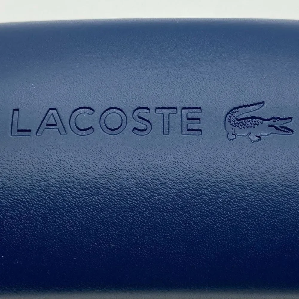 Lacoste Dark Blue Hard Clamshell Sunglasses Case NWOT